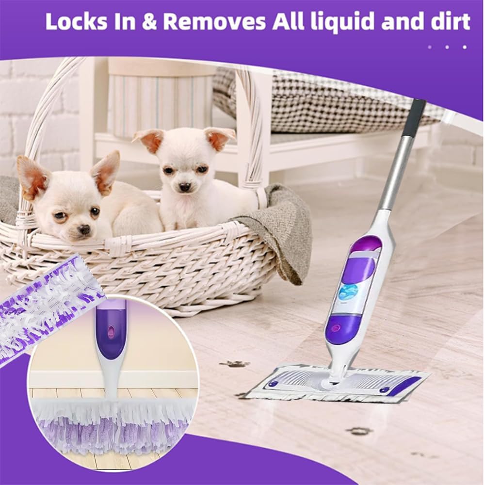 YFLY 10 Pack Disposable Mopping Pads for Swiffer PowerMop