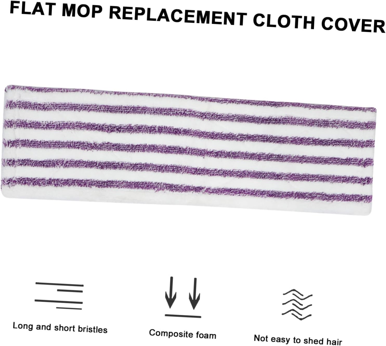 CALLARON Microfiber Mop Pads 5-Pack Replacement Cloths