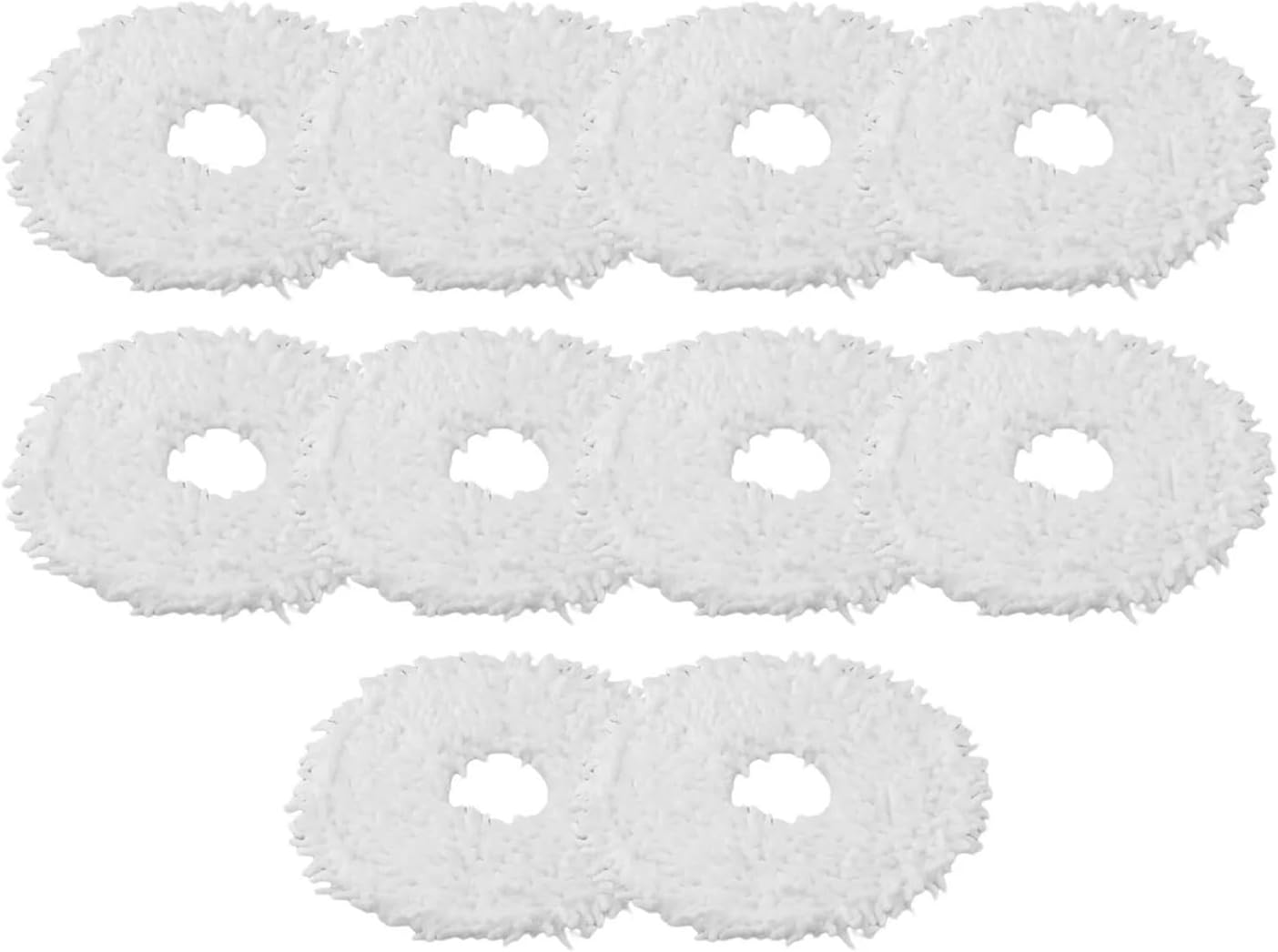 Vamarads 4 or 10 Pcs Vacuum Mop Soft Microfiber Cloths Kit