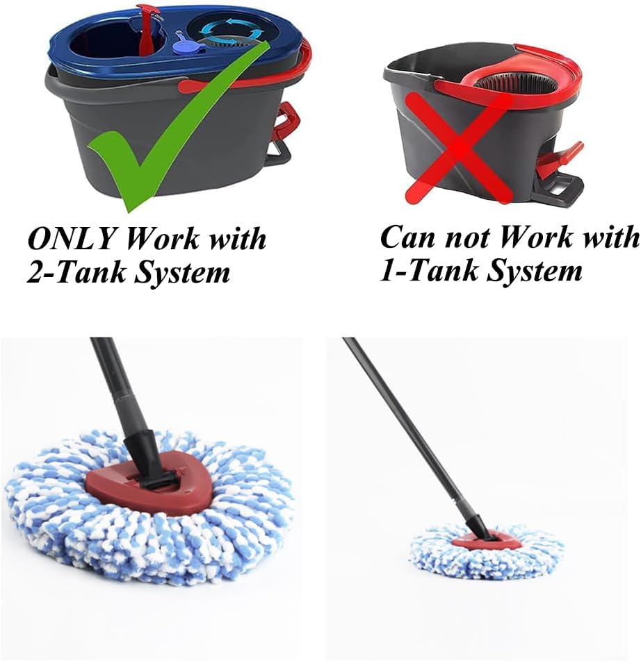GEDOH Scrub Brush for Ocedar RinseClean 2 Tank System 1