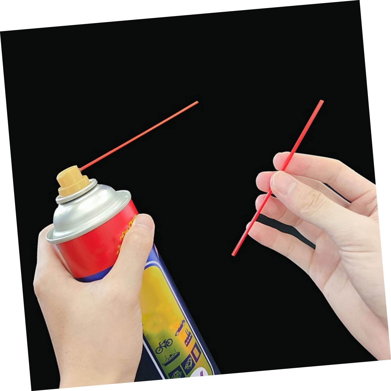 200pcs Rust Remover Spray Tubes with Narrow Nozzle