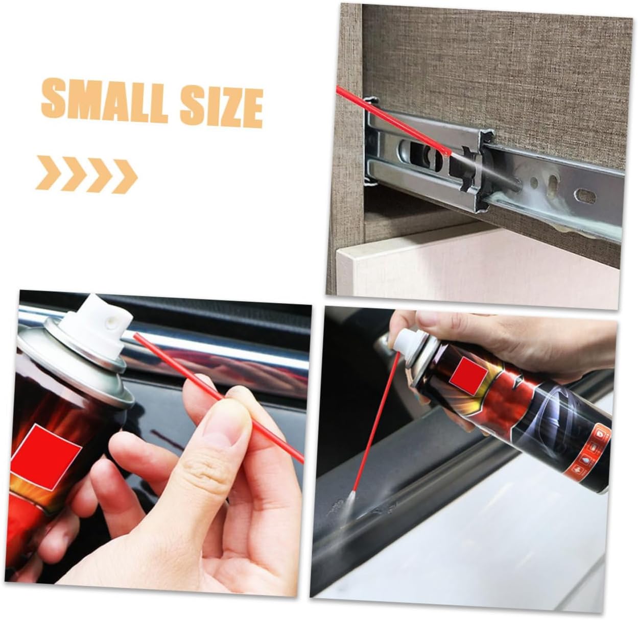 SOESFOUFU Replacement Spray Nozzle Straws 100pcs Set for Rust Remover