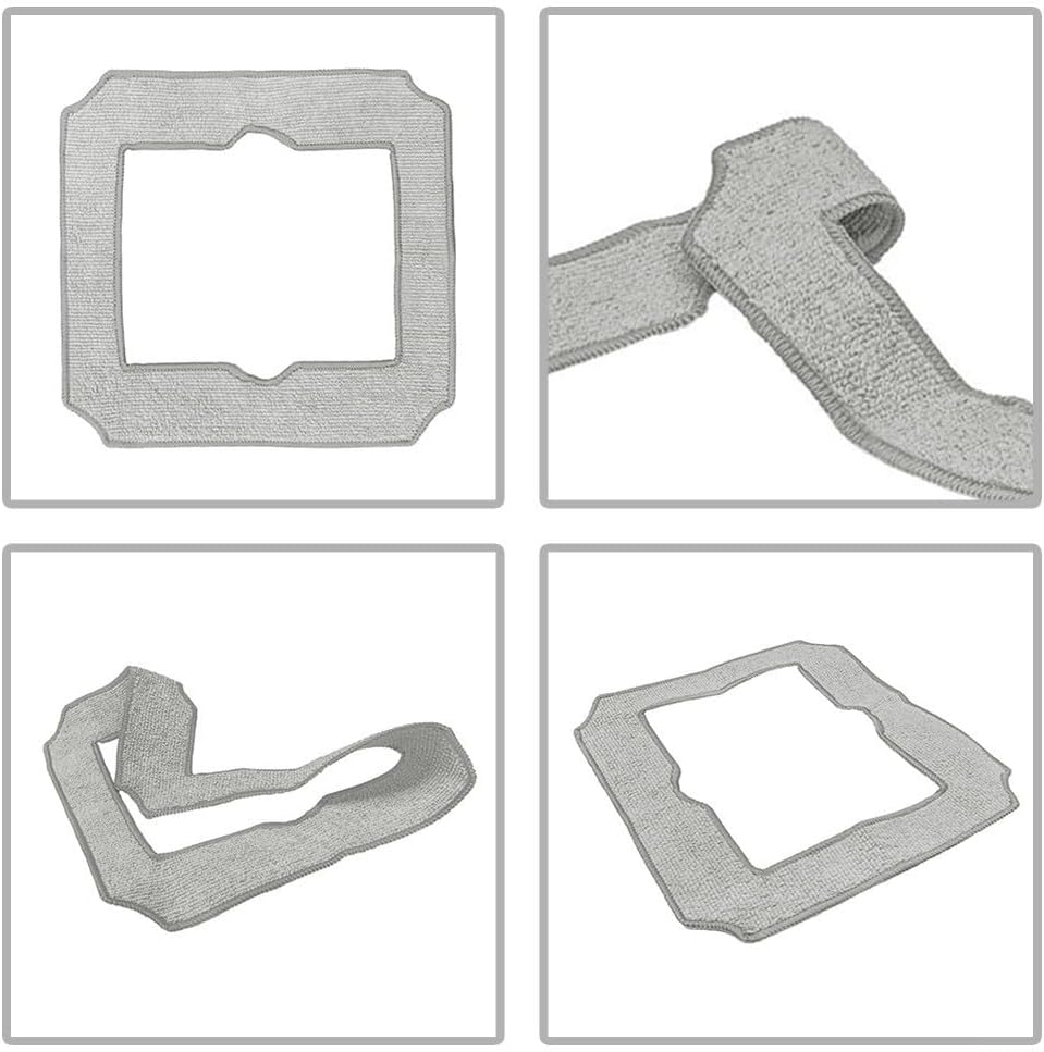 CRIDENG W-CC02-0012 Replacement Mop Pads for ECOVACS WINBOT MINI 1