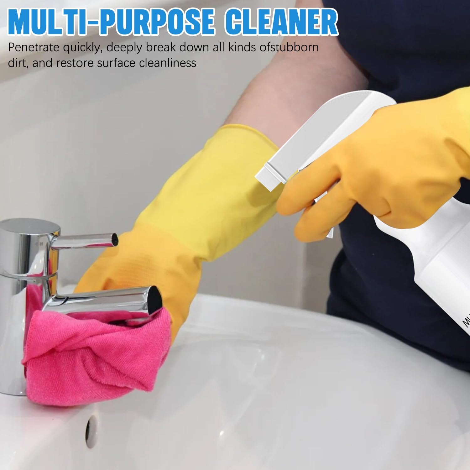 2Pcs R W Multi Purpose Cleaner Set