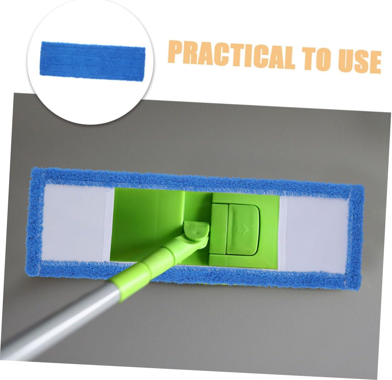 3Pcs Coral Fleece Mop Replacement Pads