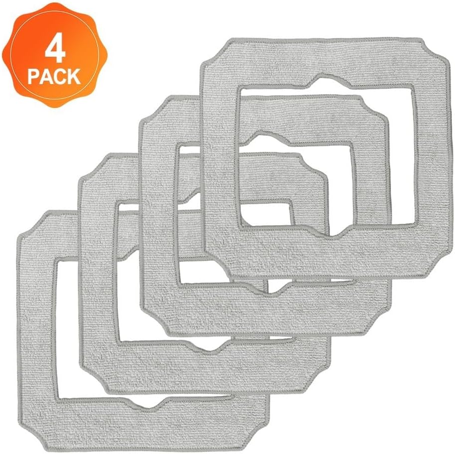 CRIDENG W-CC02-0012 Replacement Mop Pads for ECOVACS WINBOT MINI 1
