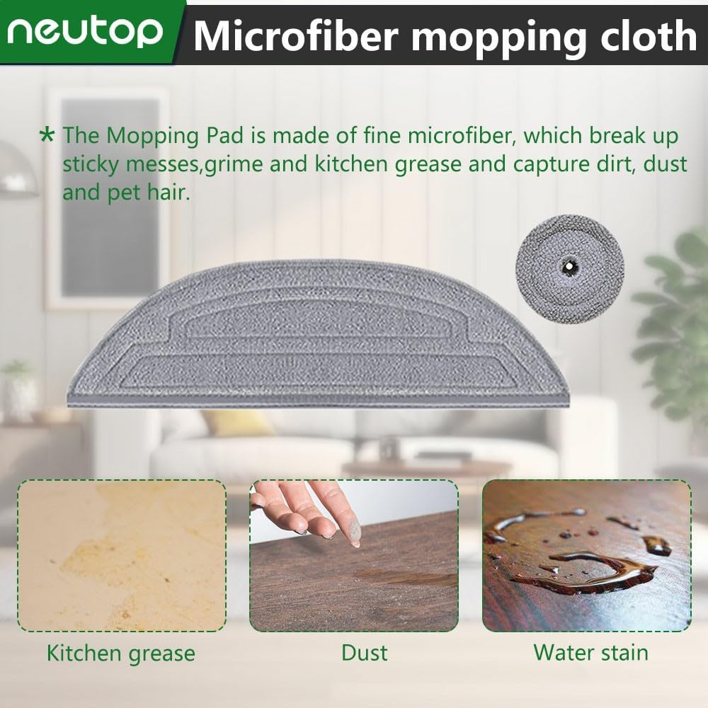 Neutop Pad Refill for Roborock S8 Max Ultra S8 MaxV Ultra