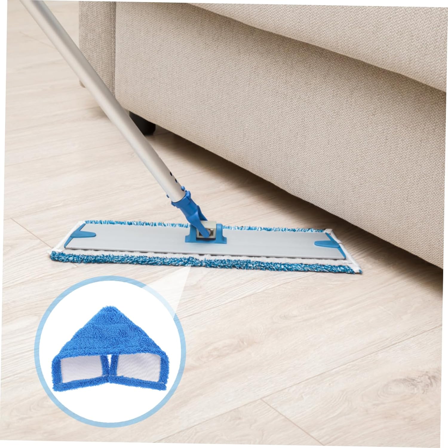 Minkissy Microfiber Mop Refill Pad for Hard Floors
