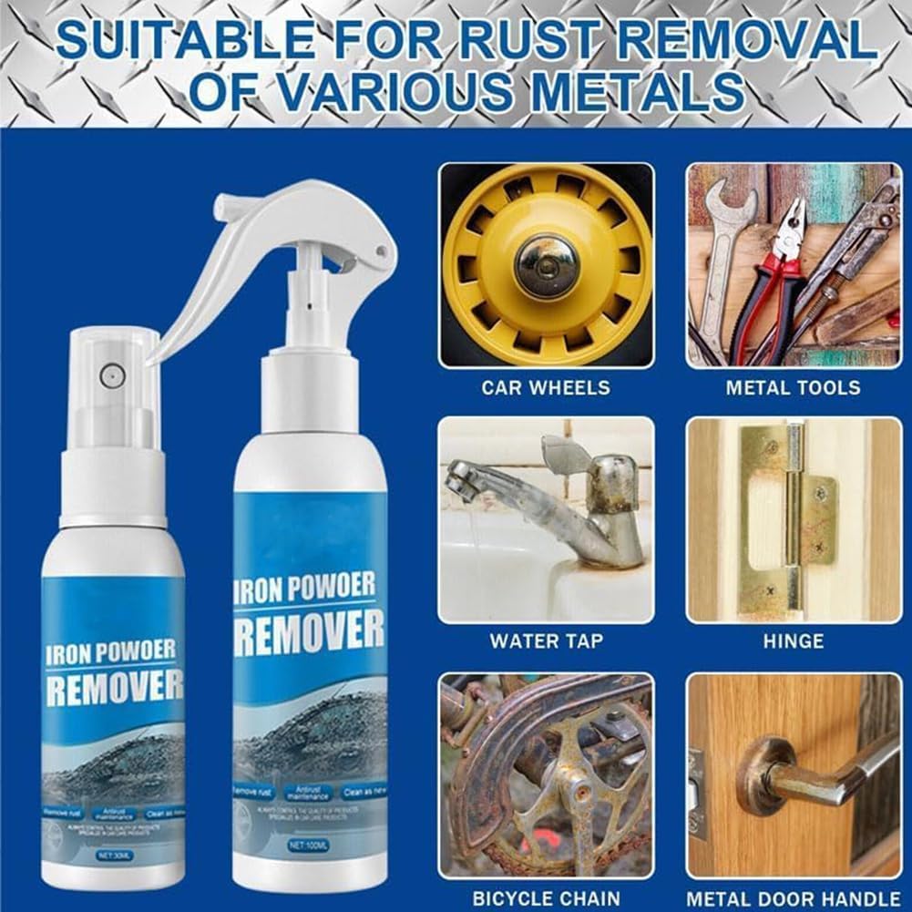 WRSFXV Multi Purpose Rust Remover Spray 2pcs 30ml 1