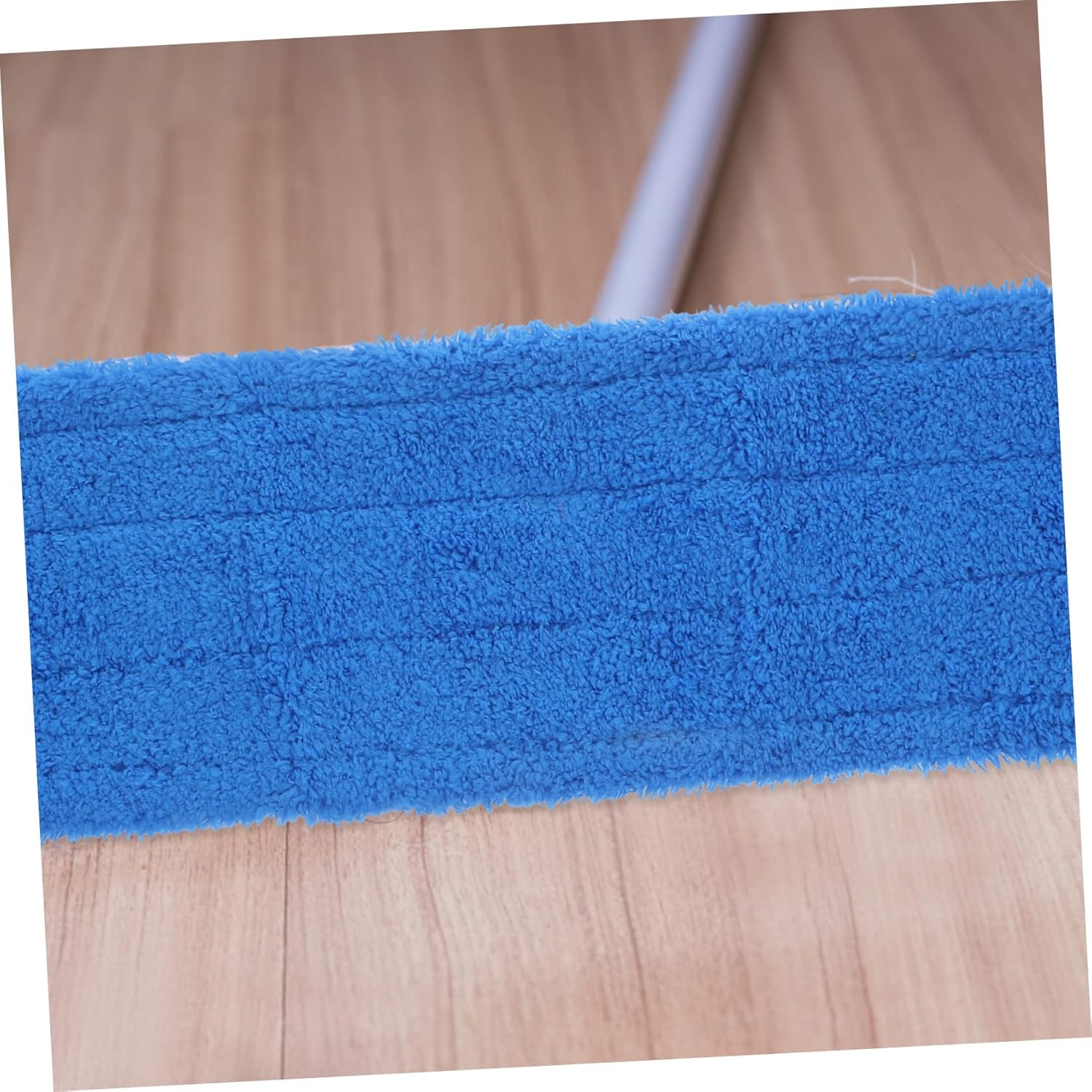 2Pcs Coral Fleece Mop Pads Reusable Replacement Heads