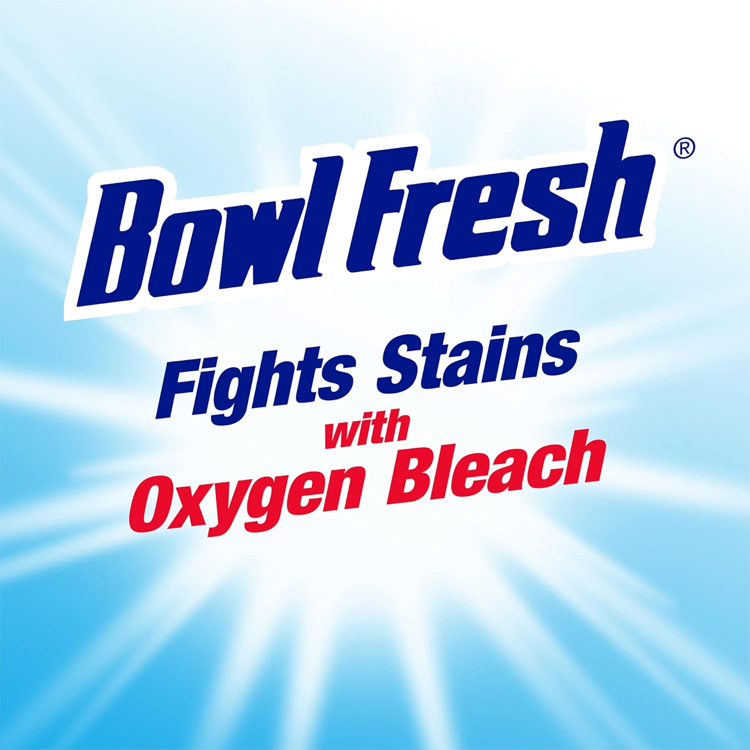 Bowl Fresh Blue Plus Bleach Toilet Cleaner Tablets 2 Count Pack of 5