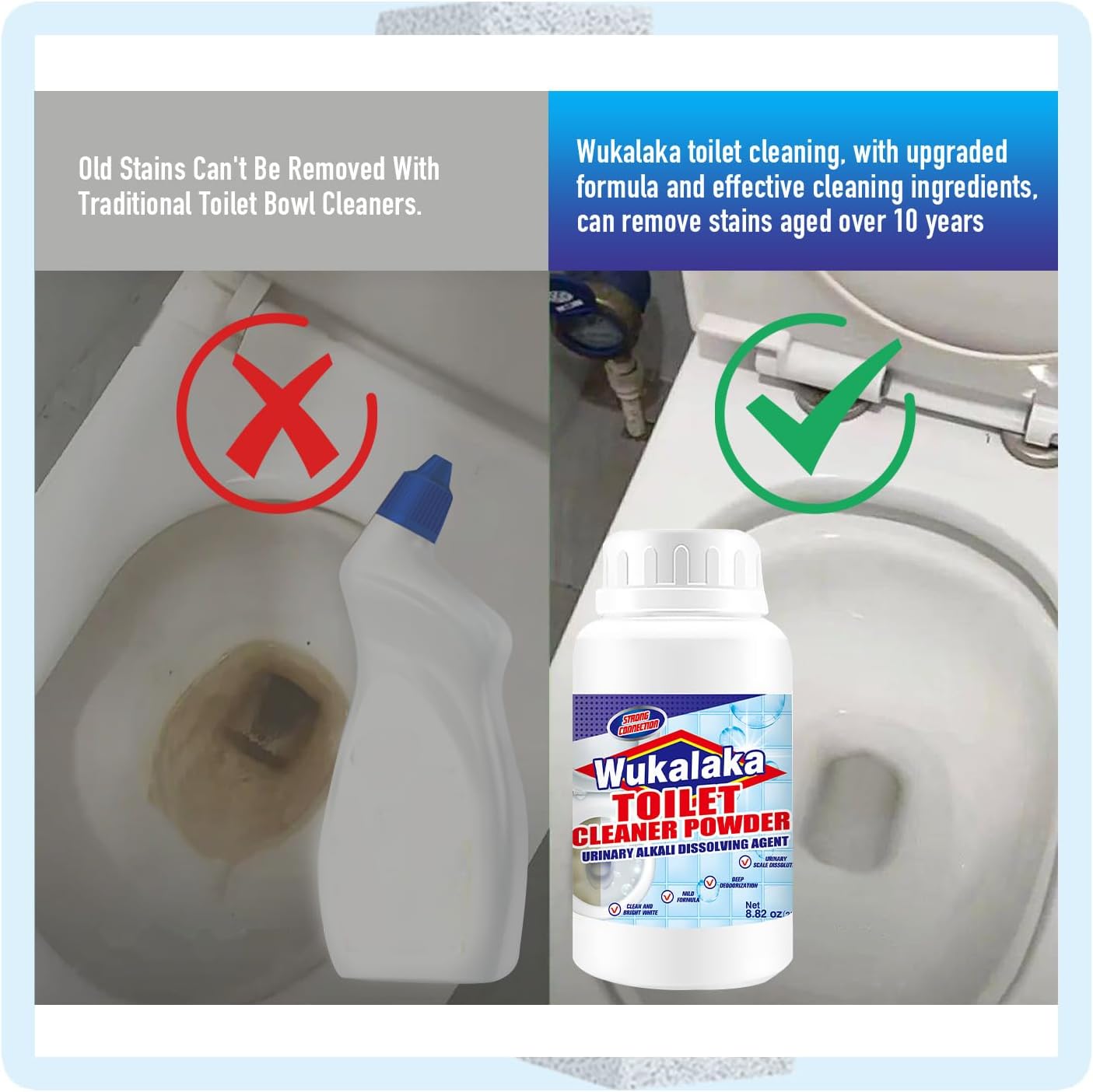 WUKALAKA Pumice Sticks for Toilet and Bathroom Cleaning