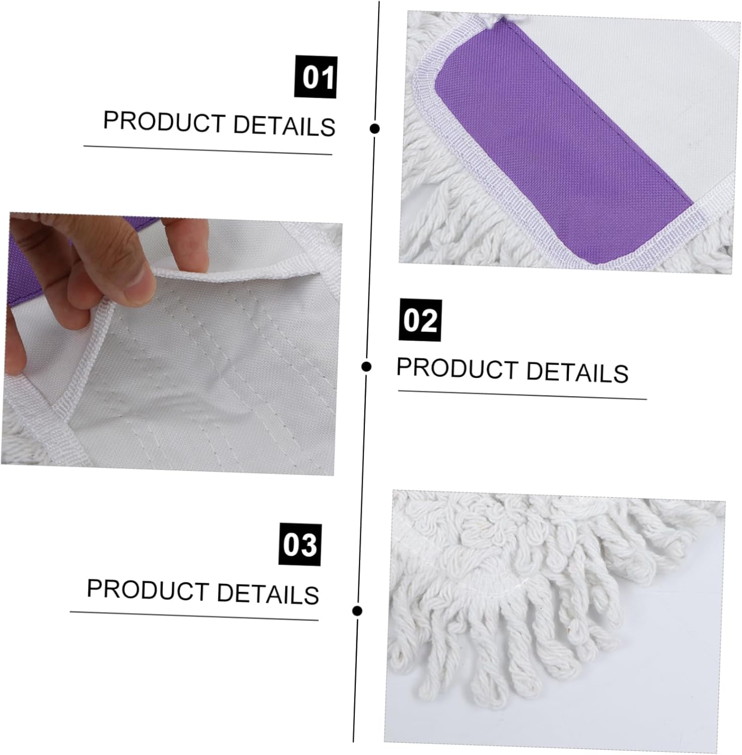 CALLARON Reusable Cotton Mopping Pads Set