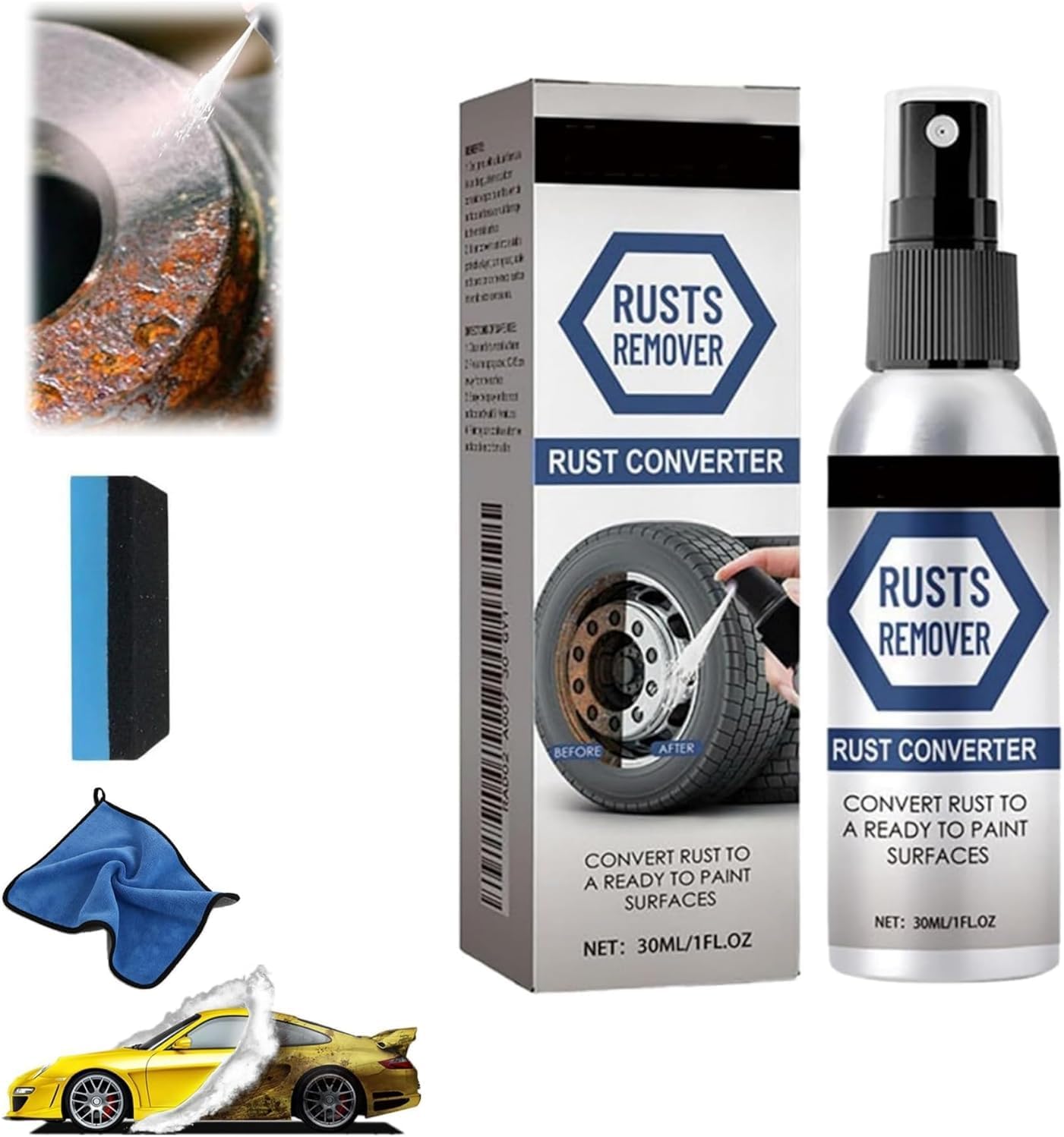 Jefuzh Rust Remover Spray 20 - Heavy Duty