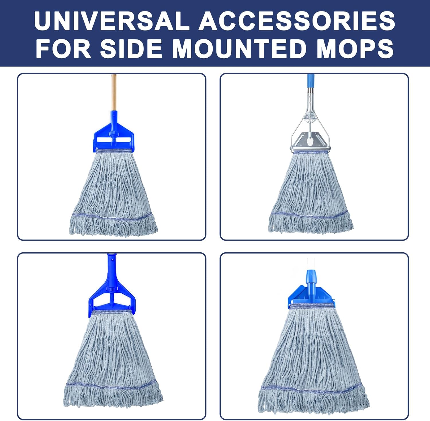KeFanta 3 Pack Heavy Duty Mop Head Refill