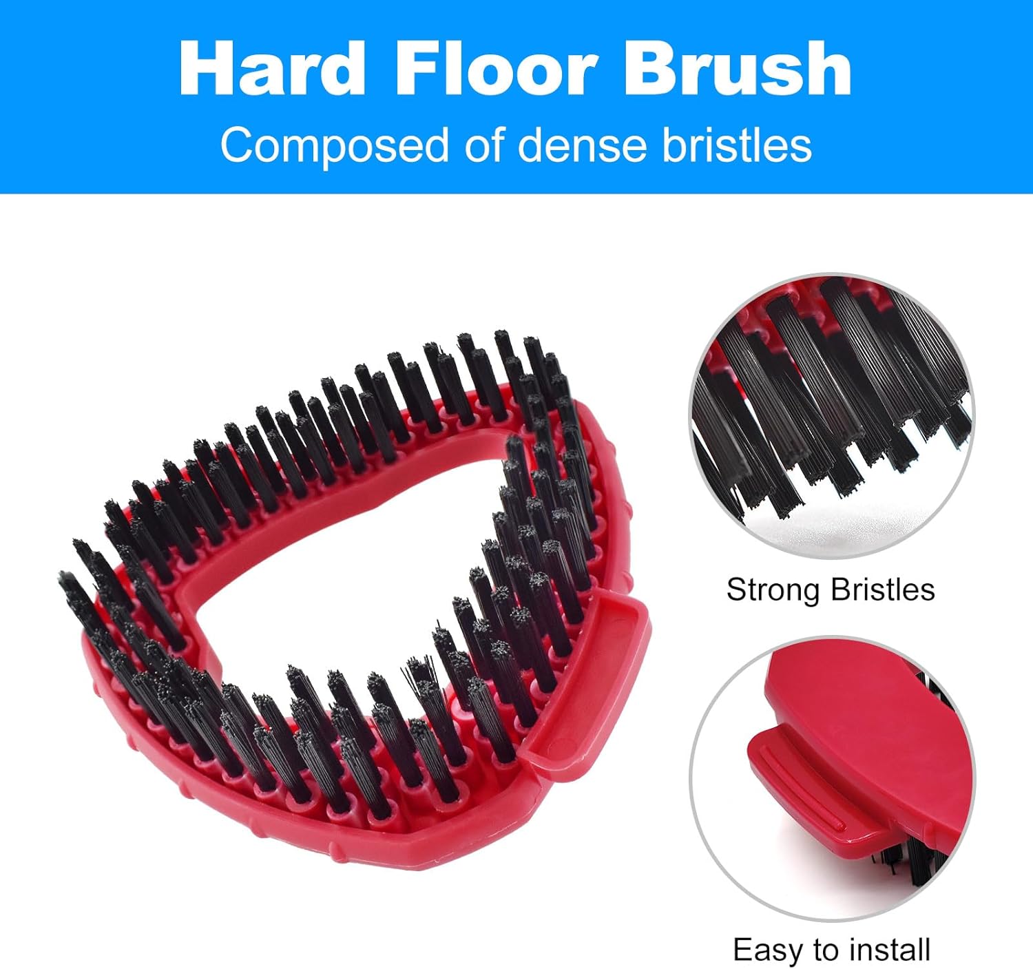 2 Microfiber Mop Heads 2 Scrub Brush Refills for O-Cedar EasyWring