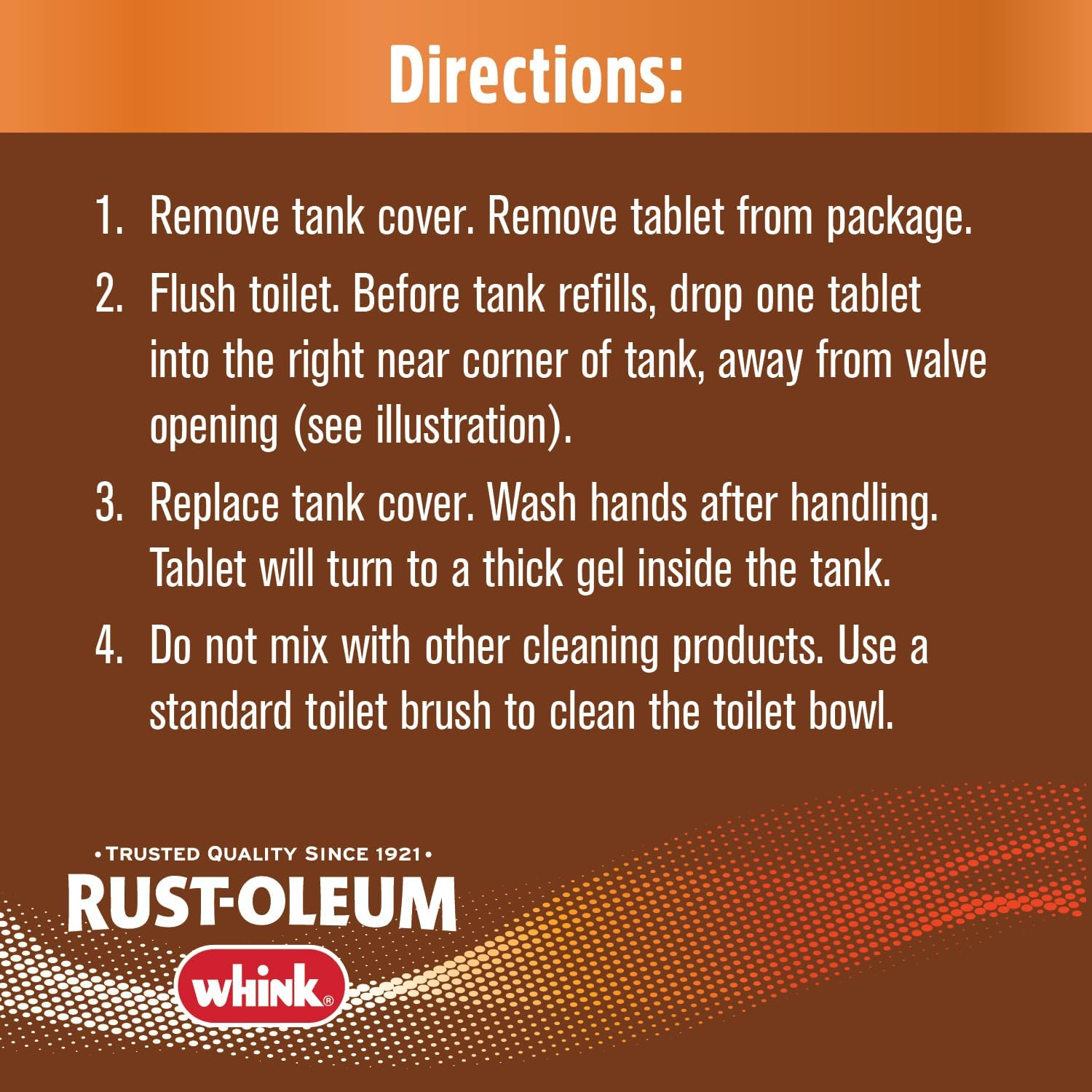 Rust-Oleum RustGuard Rust Stain Remover 2 Tablets