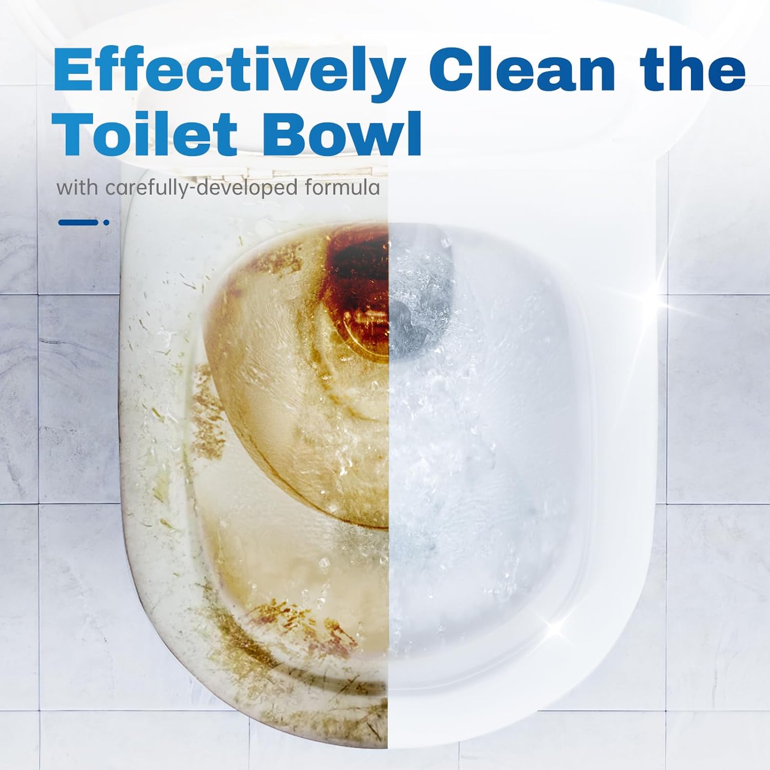Vacplus Toilet Bowl Cleaner Tablets 50-Pack