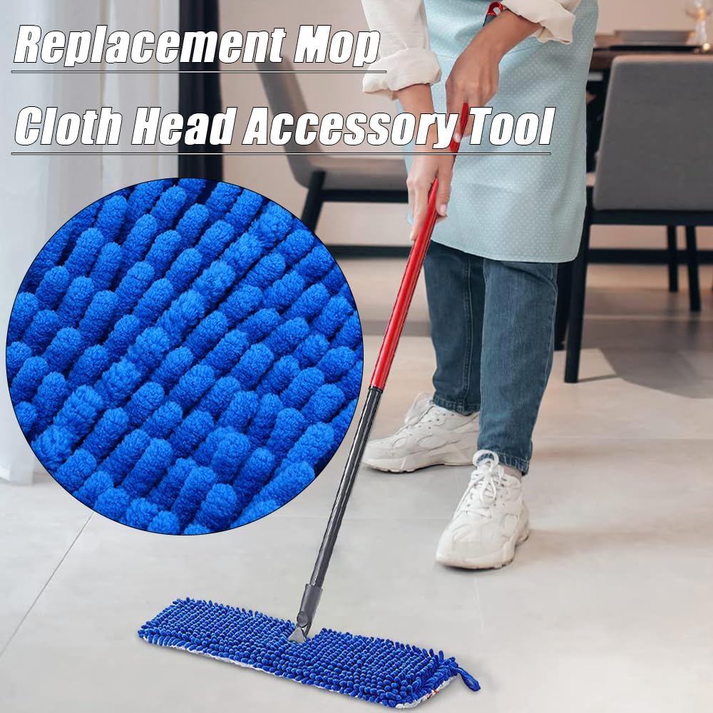 DRKLEAN Microfiber Mop Refill Pack of 6