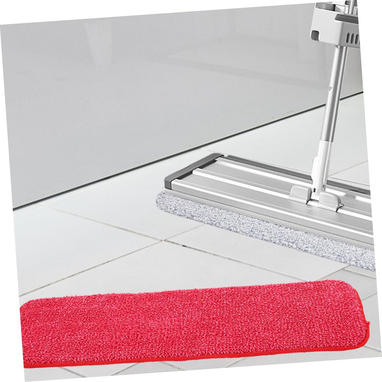 5Pcs Reusable Fiber Mop Pads for Easy Cleaning