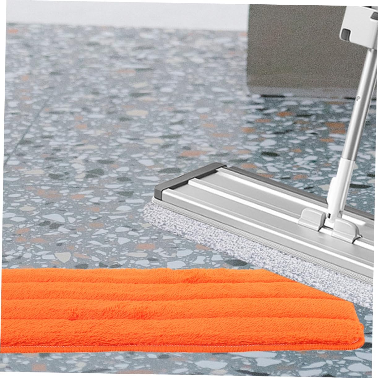 5Pcs Reusable Fiber Mop Pads for Easy Cleaning