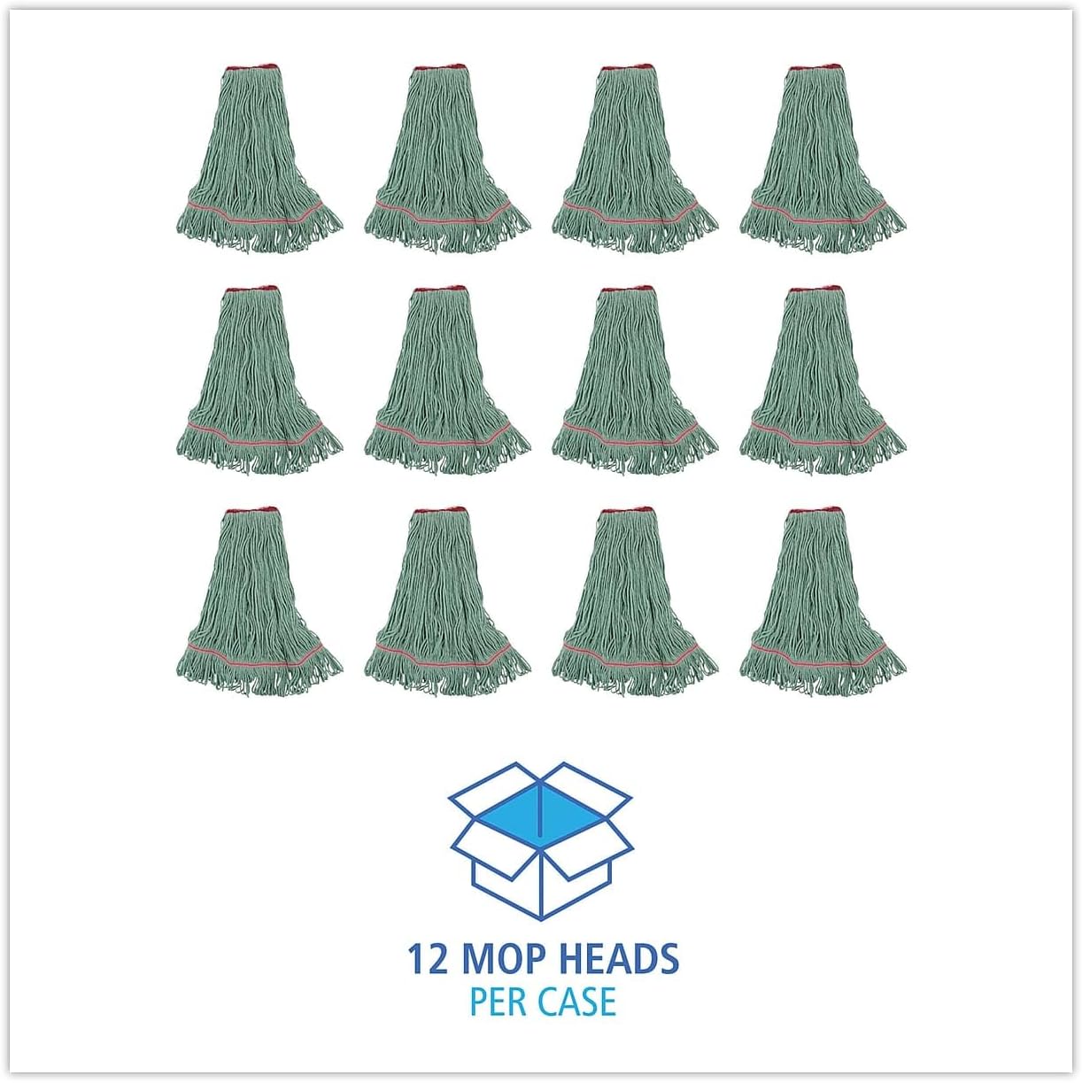 Boardwalk 503GNNB Mop Head Replacement Large Green