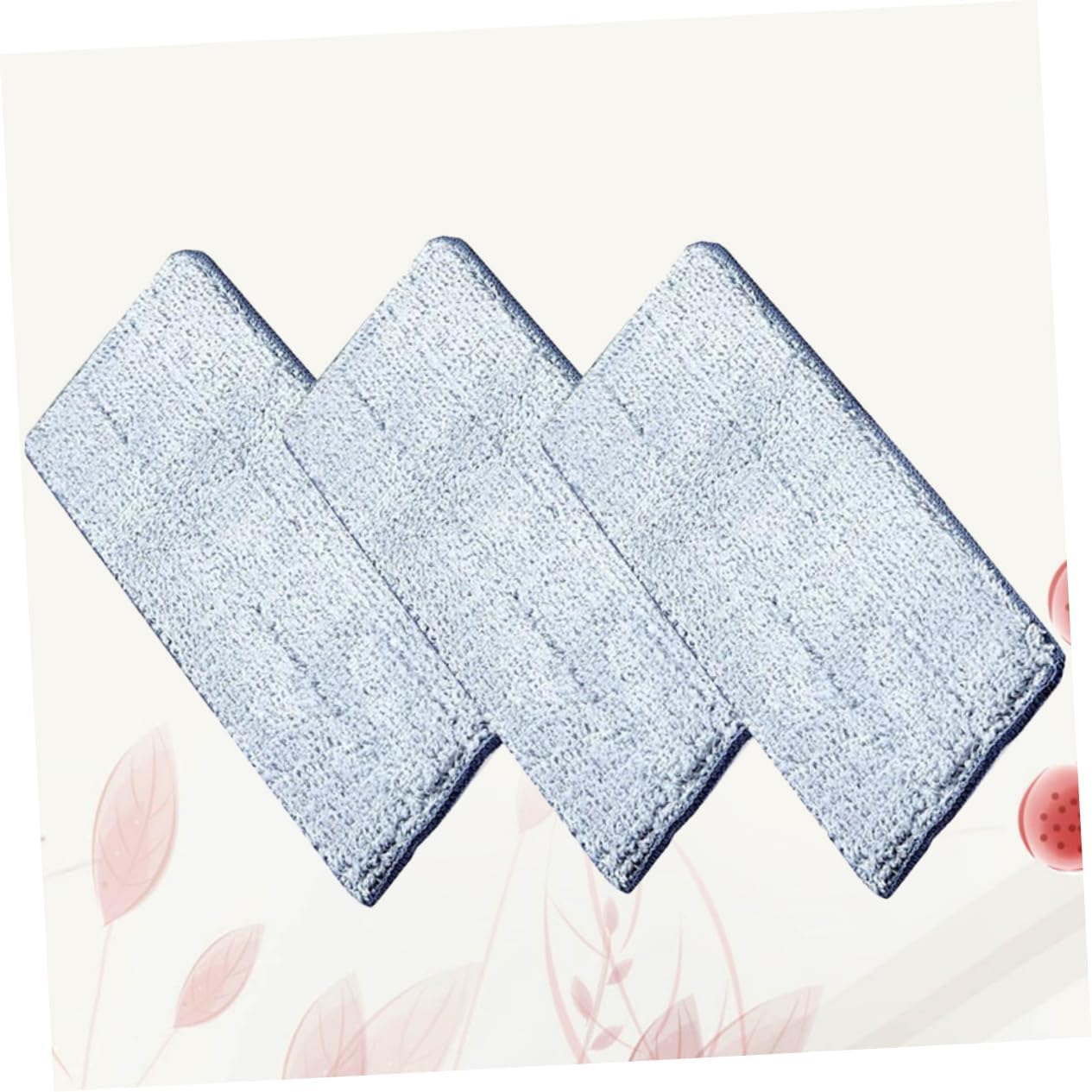 3pcs Non-Wash Mop Cloth for Quick Cleaning
