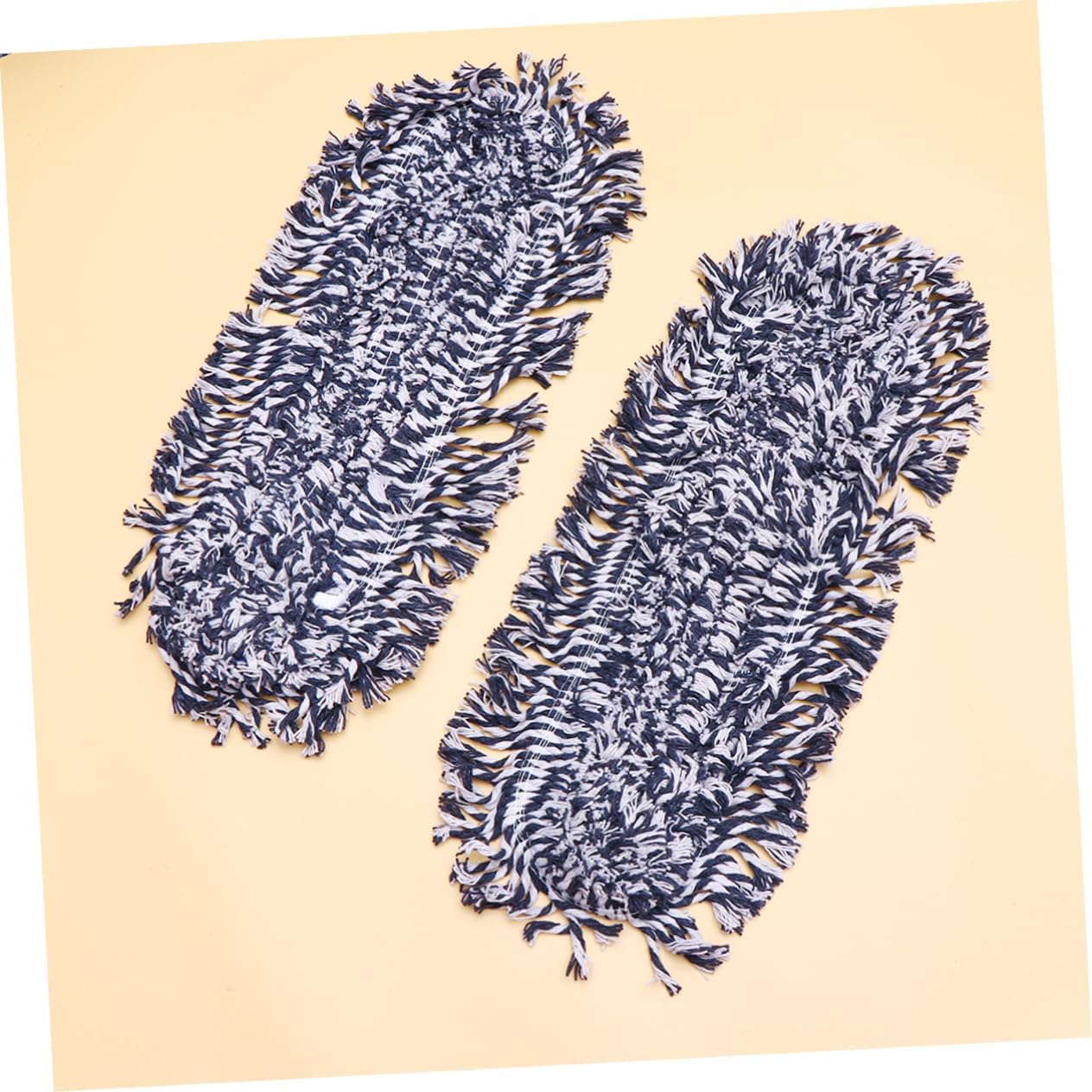 2Pcs Push Mop Cloth Durable Reusable 1