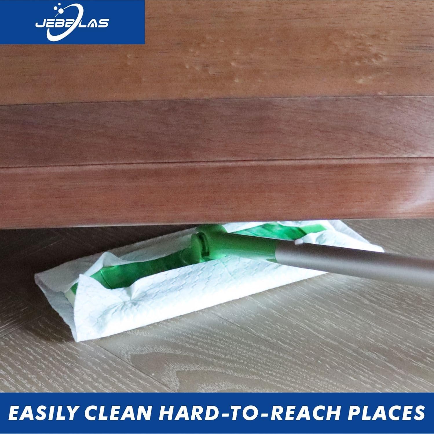 JEBBLAS Disposable Mop Refills 120 Count