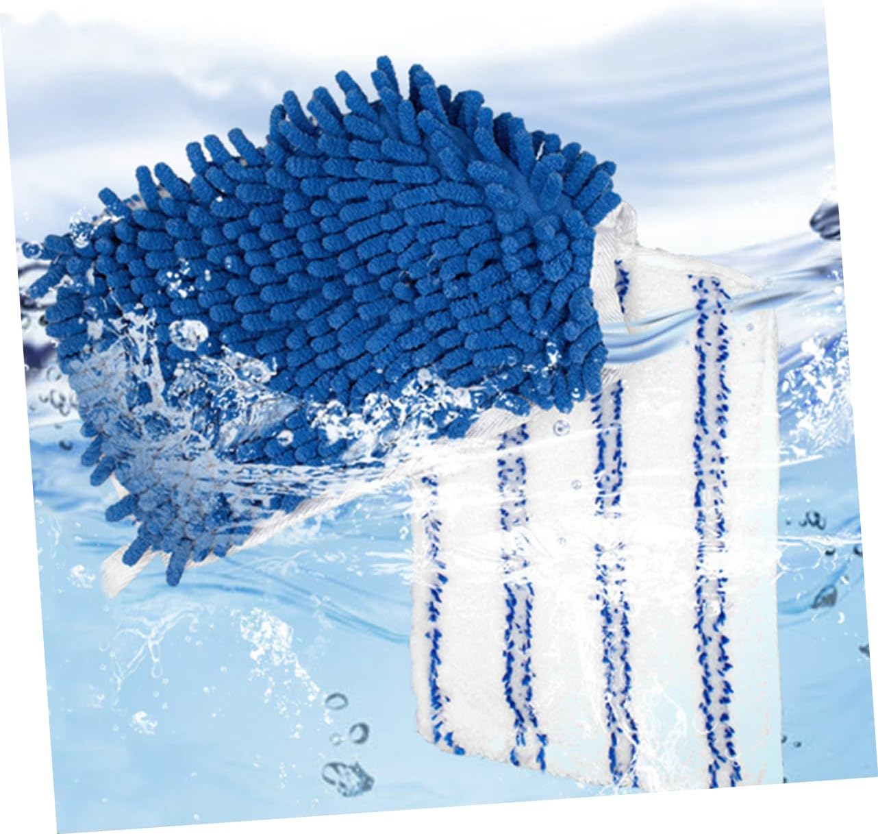 Ipetboom Chenille Mop Pads Wet Dry Replacement 1