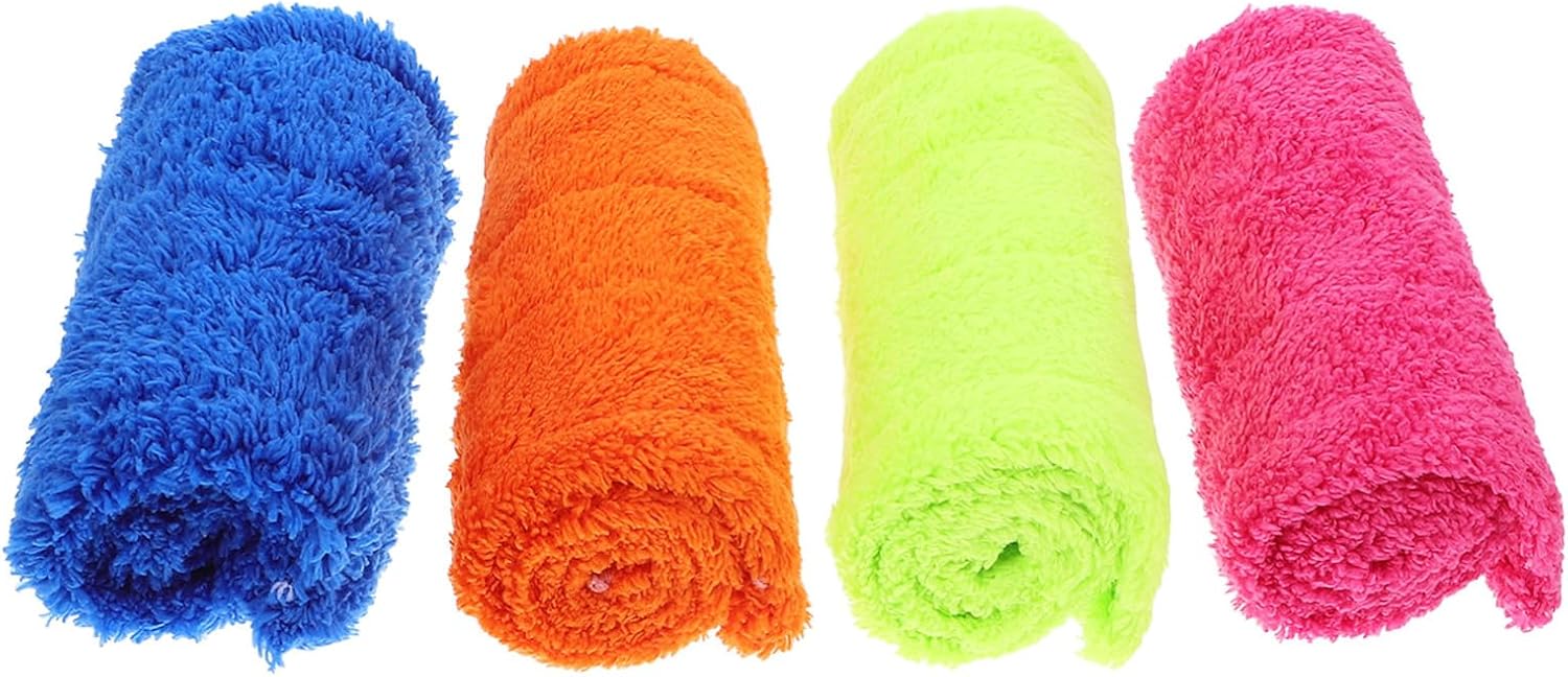 4pcs Reveal Mop Pads Replacement Cleaning Pads for Wet Dry Mops