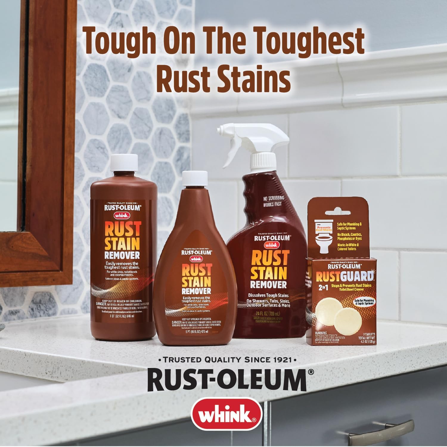 Rust-Oleum RustGuard Rust Stain Remover 2 Tablets