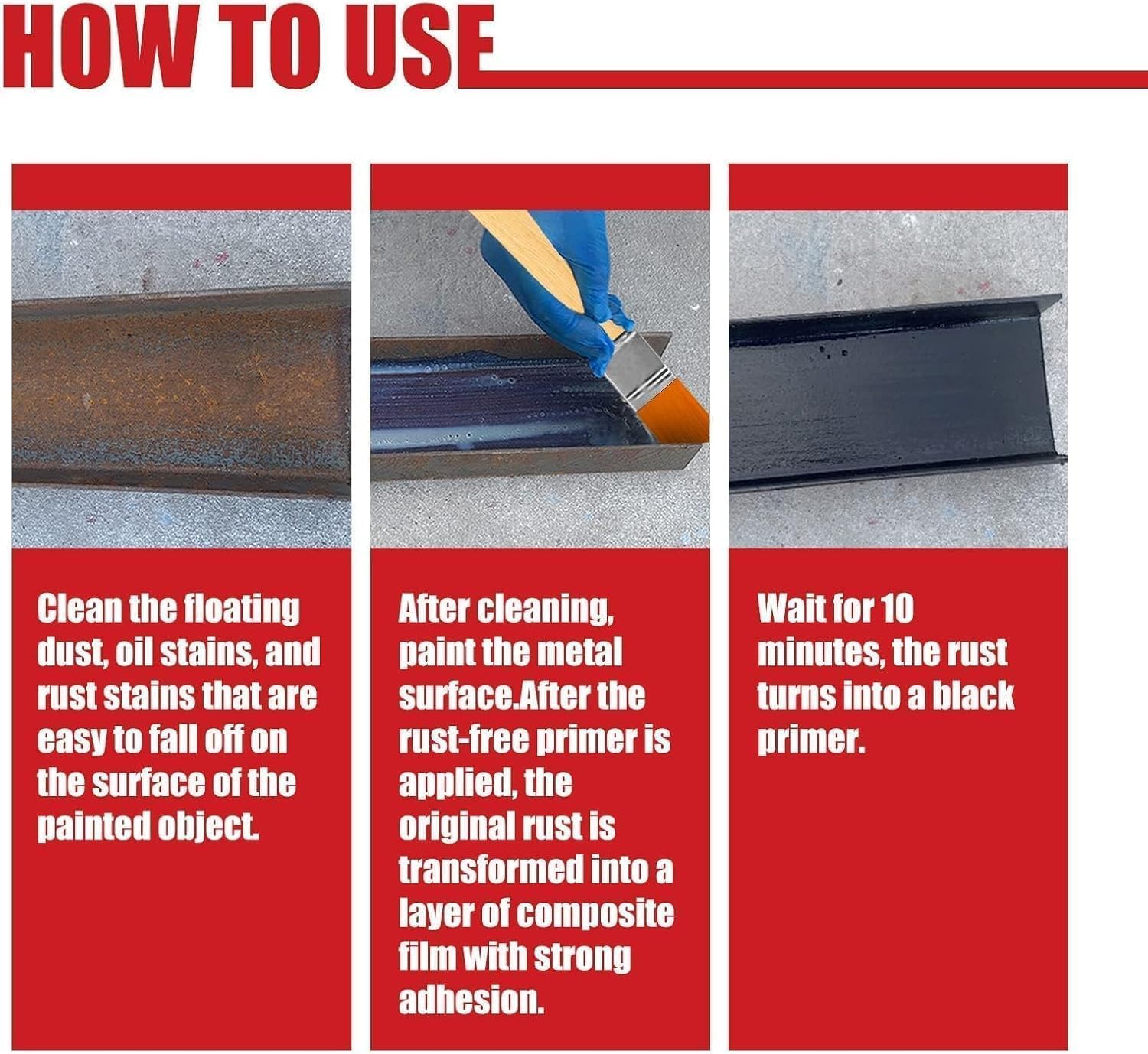 Rust Converter Paint for Metal 300g Anti Rust Coating