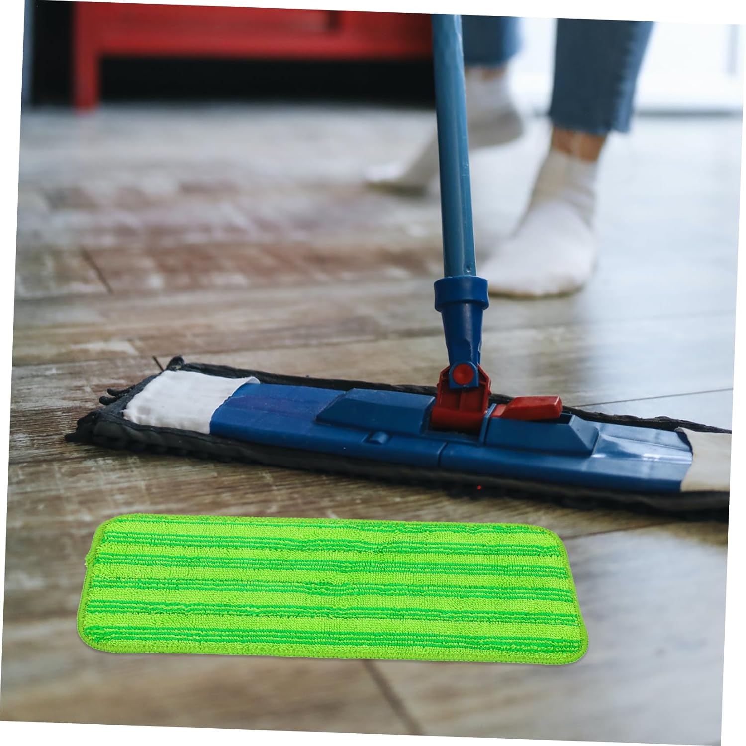 3pcs Thickened Microfiber Mop Refill Pads Reusable
