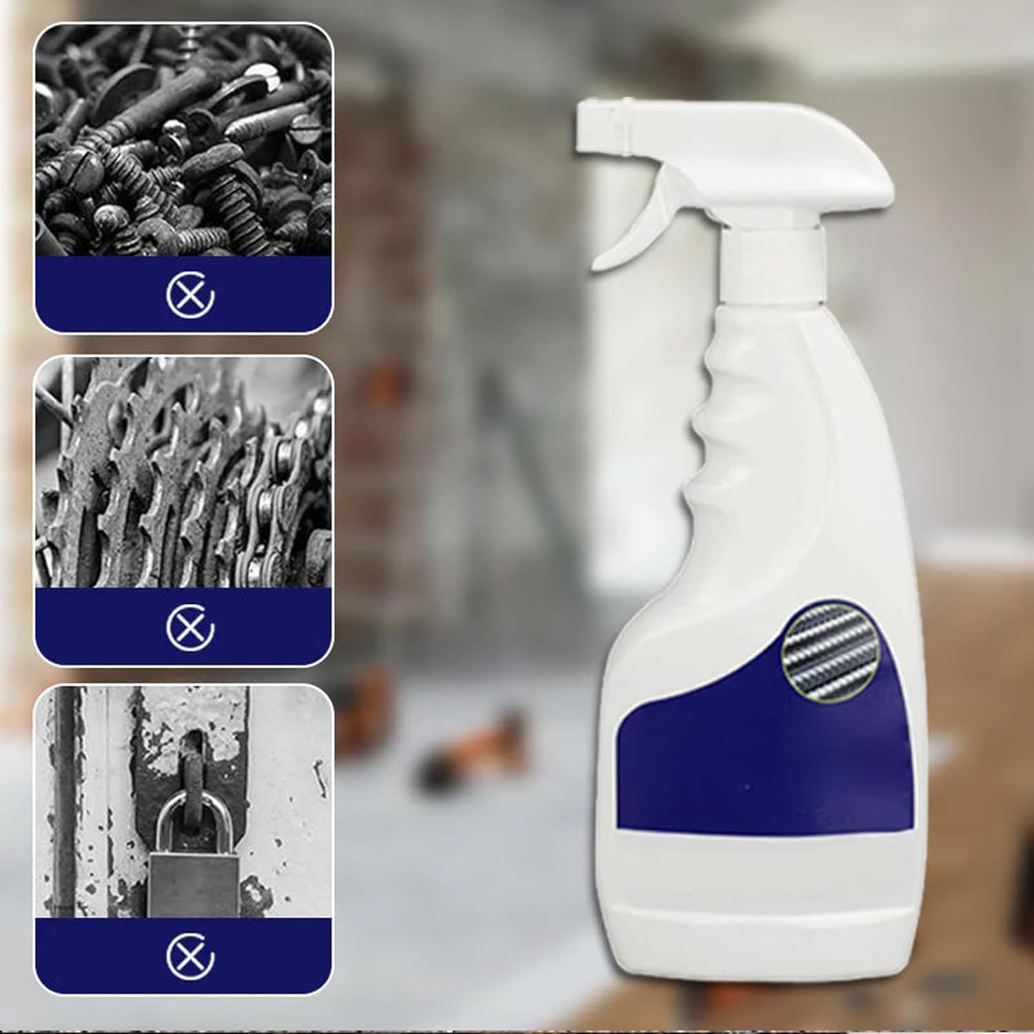 BZDVS Heavy-Duty Metal Rust Remover 2 Pcs