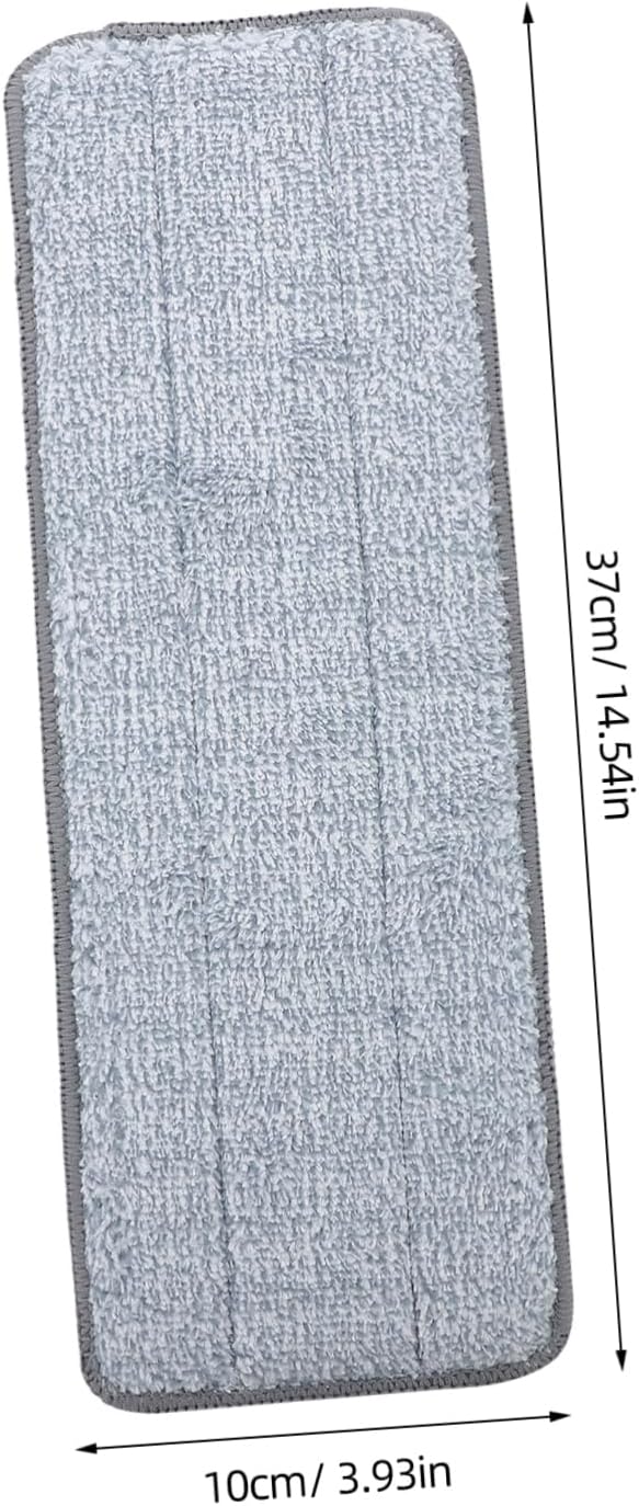 CALLARON 2pcs Microfiber Mop Pads for Hardwood Tile Marble