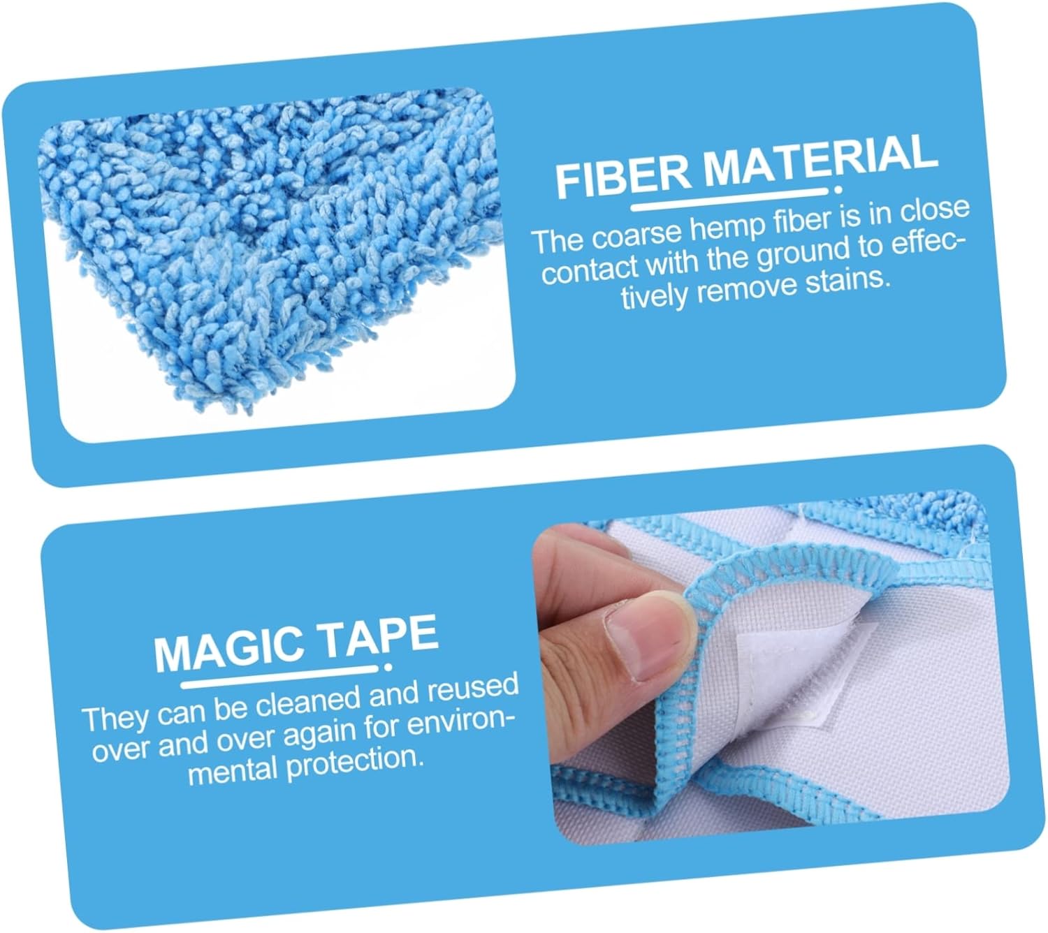 CALLARON Mopping Pad Replacement for Reusable Mop Cloth