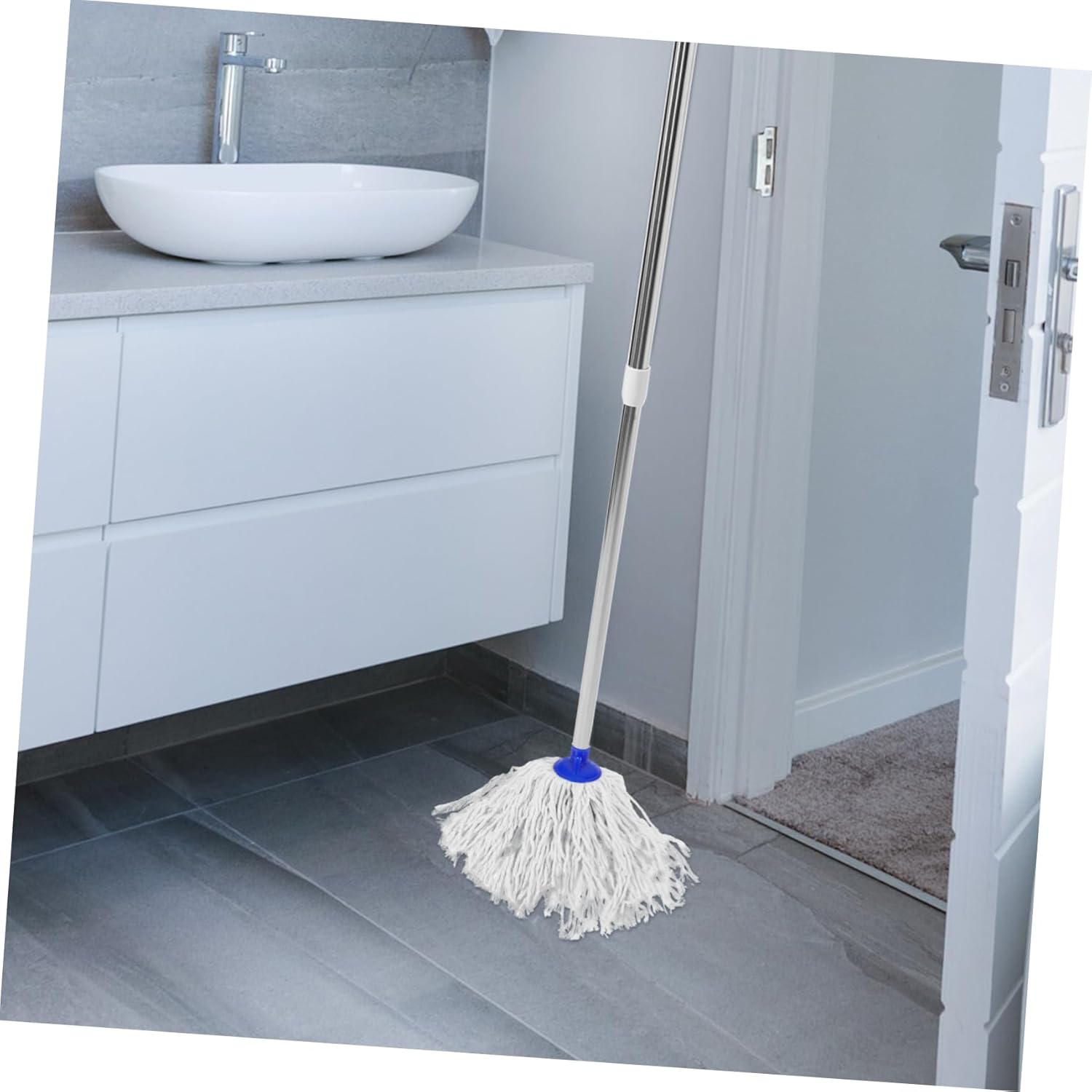 3Pcs Washable Mop Head Replacement Durable Yarn Mop Refill for Efficient Cleaning