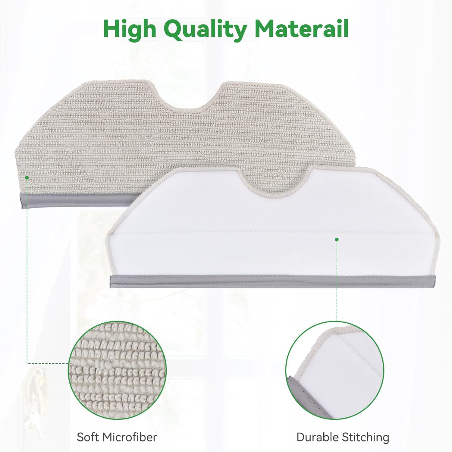 Sgizoku Mop Pads for Narwal Freo X Plus - 6Pack Washable Reusable