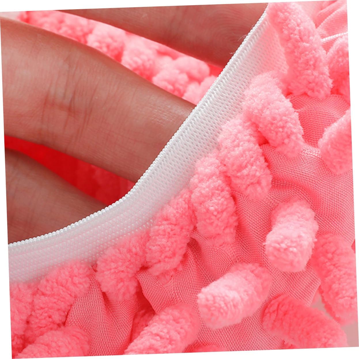 Minkissy 6pcs Microfiber Mop Slippers with Foot Socks