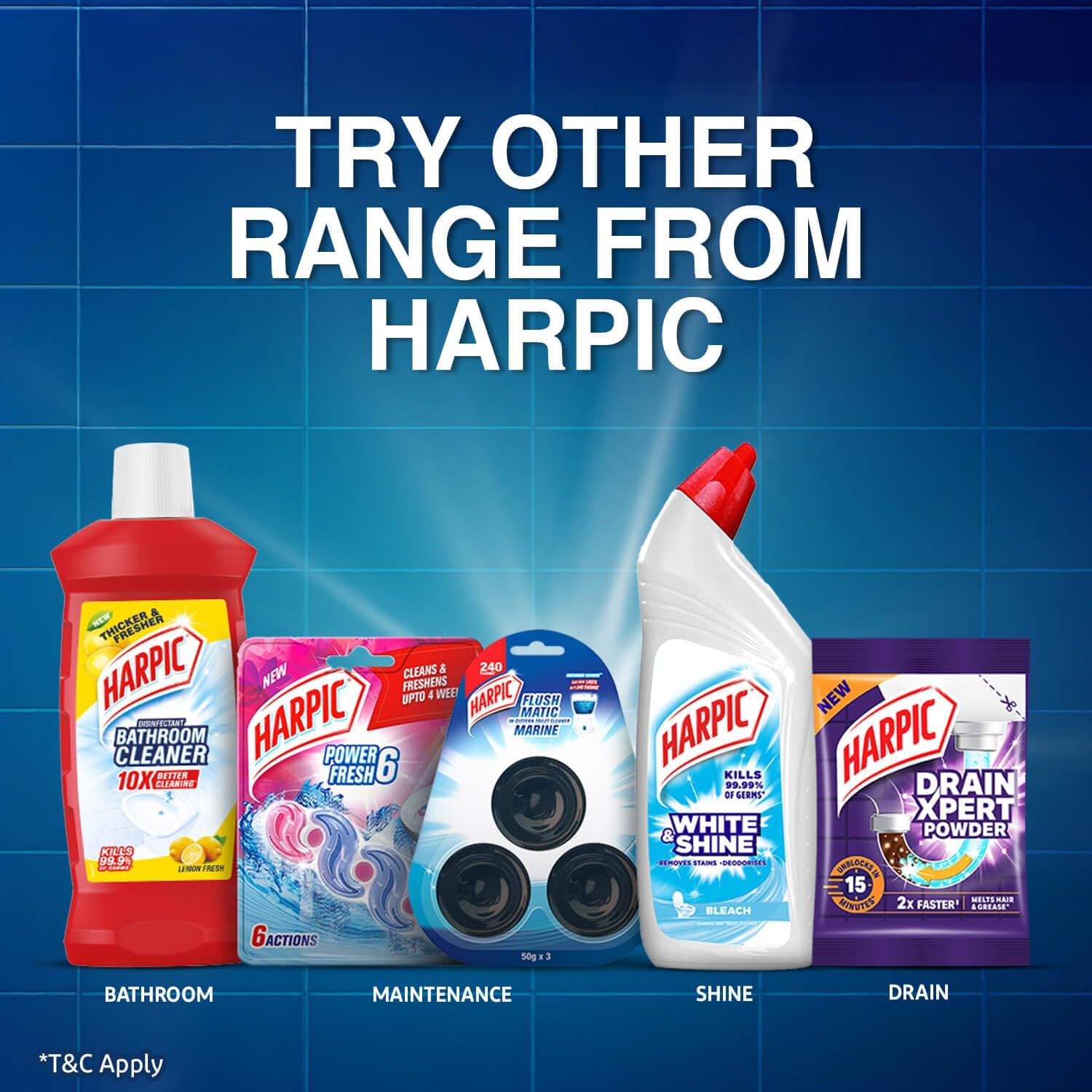 Harpic Powerplus Original 500 ml Toilet Cleaner 1
