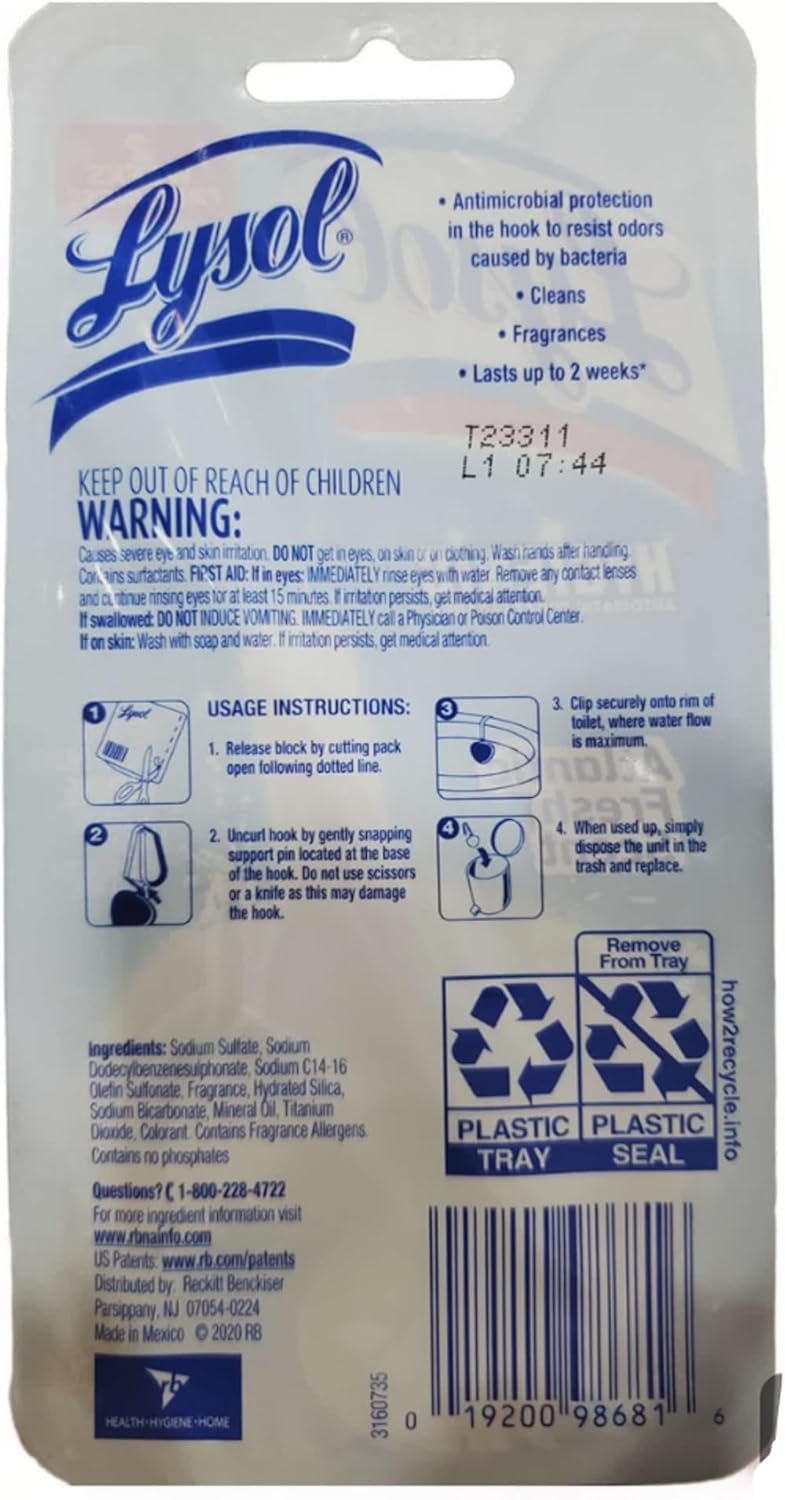 Lysol Toilet Bowl Cleaner 24 Ounces Lemon