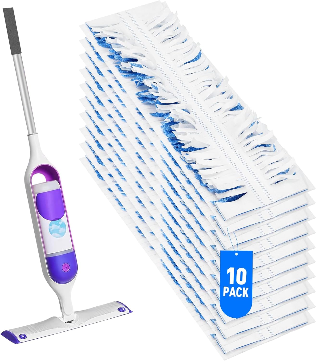 10 Count Swiffer Wet Pad Refills for Multi-Surface Cleaning
