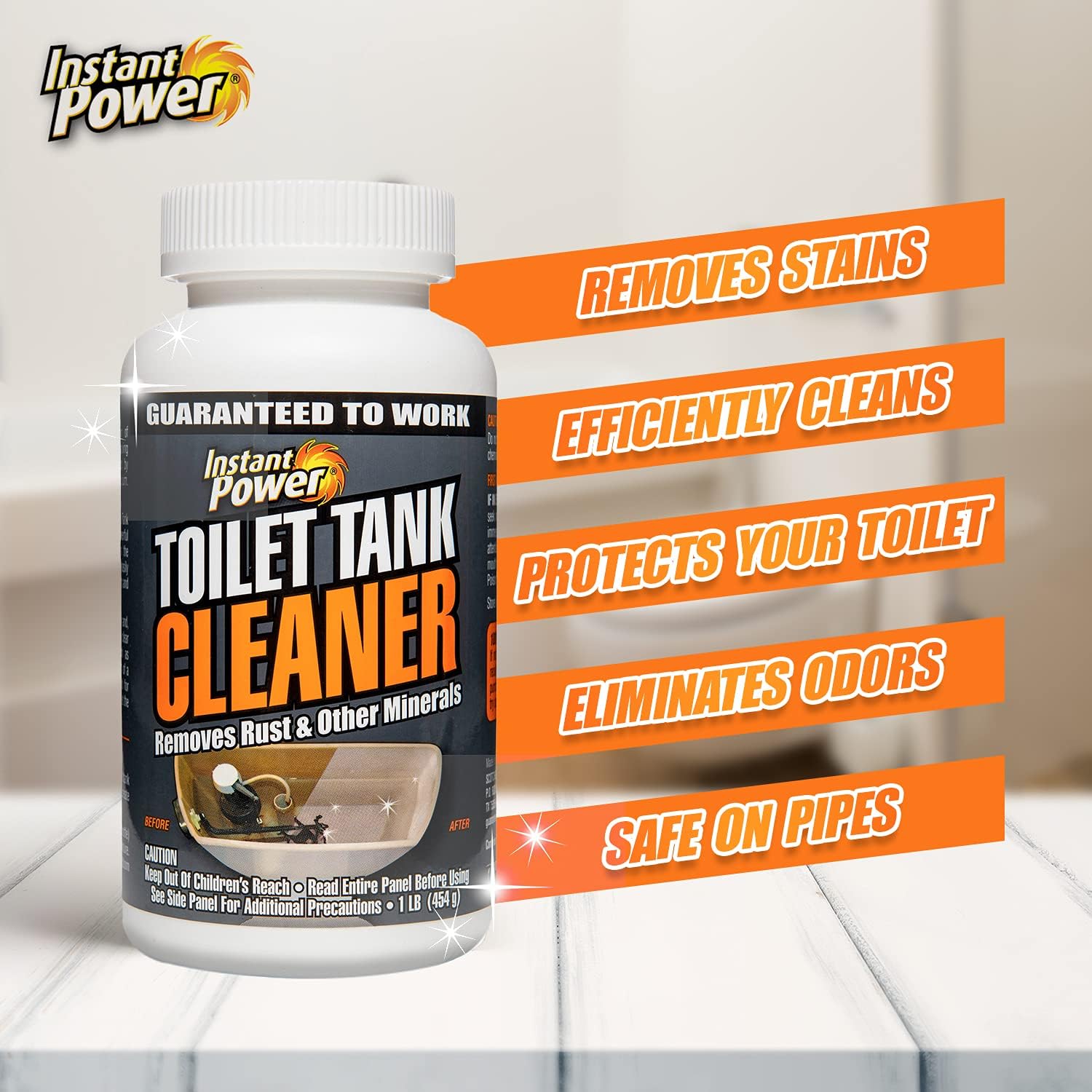 Instant Power Professional Toilet Tank Cleaner 1 lb