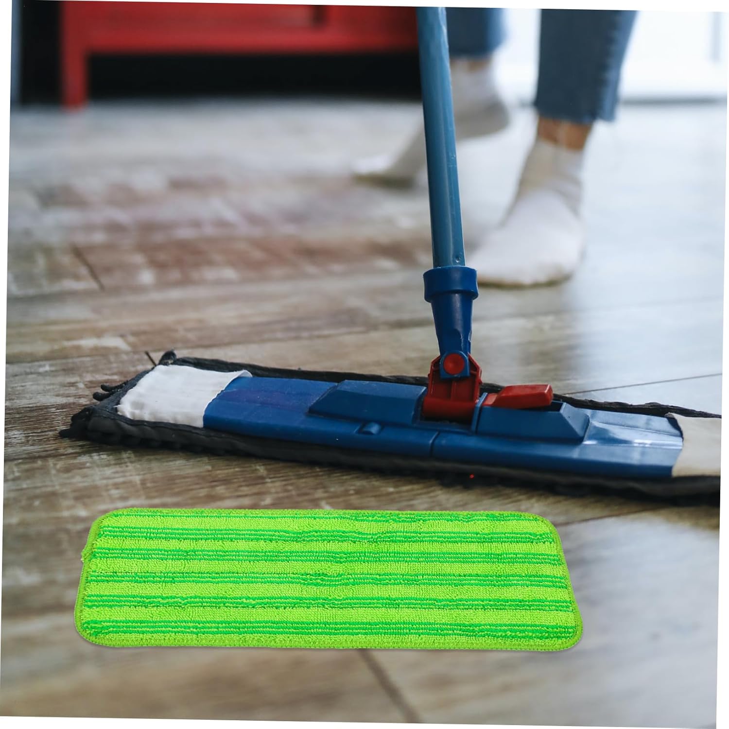 Ipetboom Microfiber Mop Refill Pads - Washable Durable Replacement Mop Heads