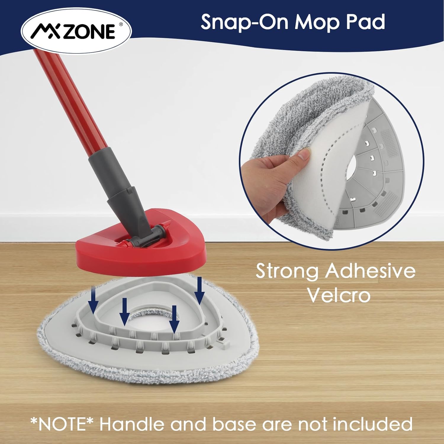 MXZONE Spin Mop Pad Replacement Set
