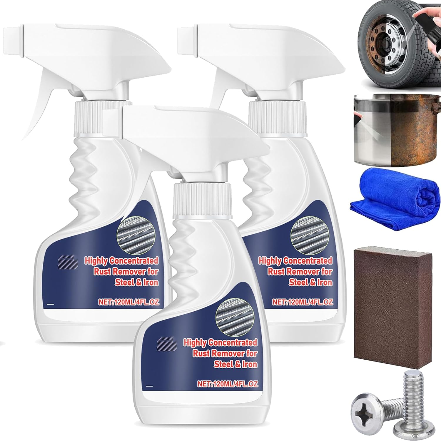 DENGWANG Acssart Rust Remover 500ML Heavy Duty
