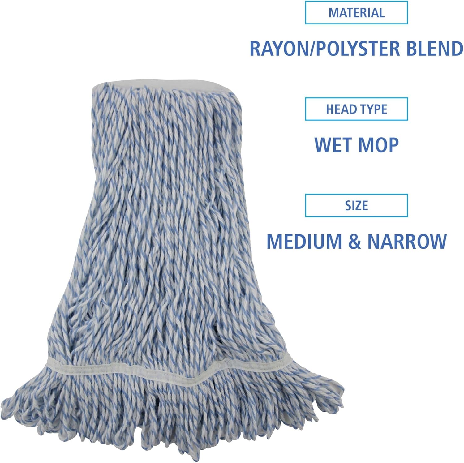 Boardwalk 542CT Mop Head Replacement - Case of 12