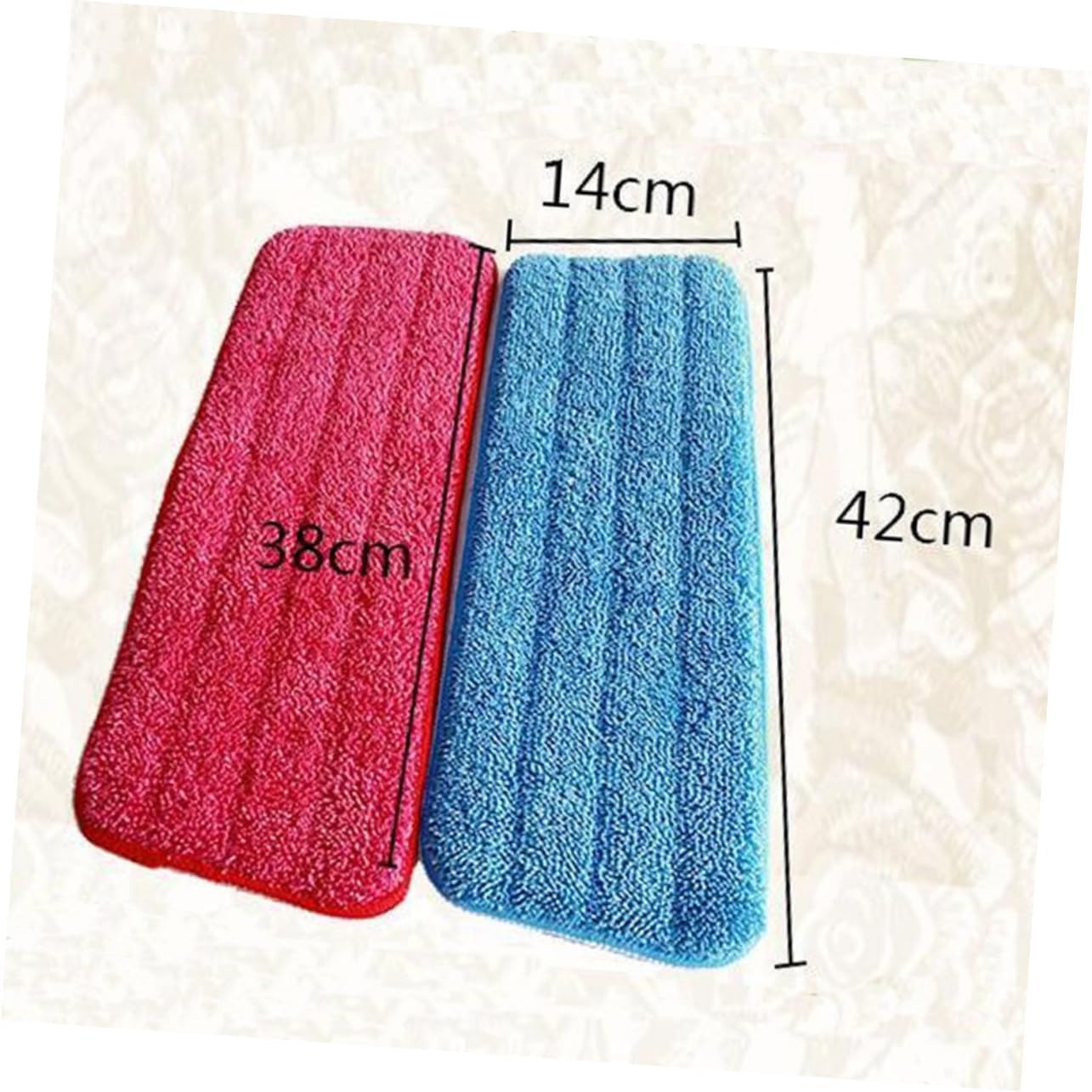 8pcs Microfiber Mop Cloth Replacement Kit for Home Cleaning