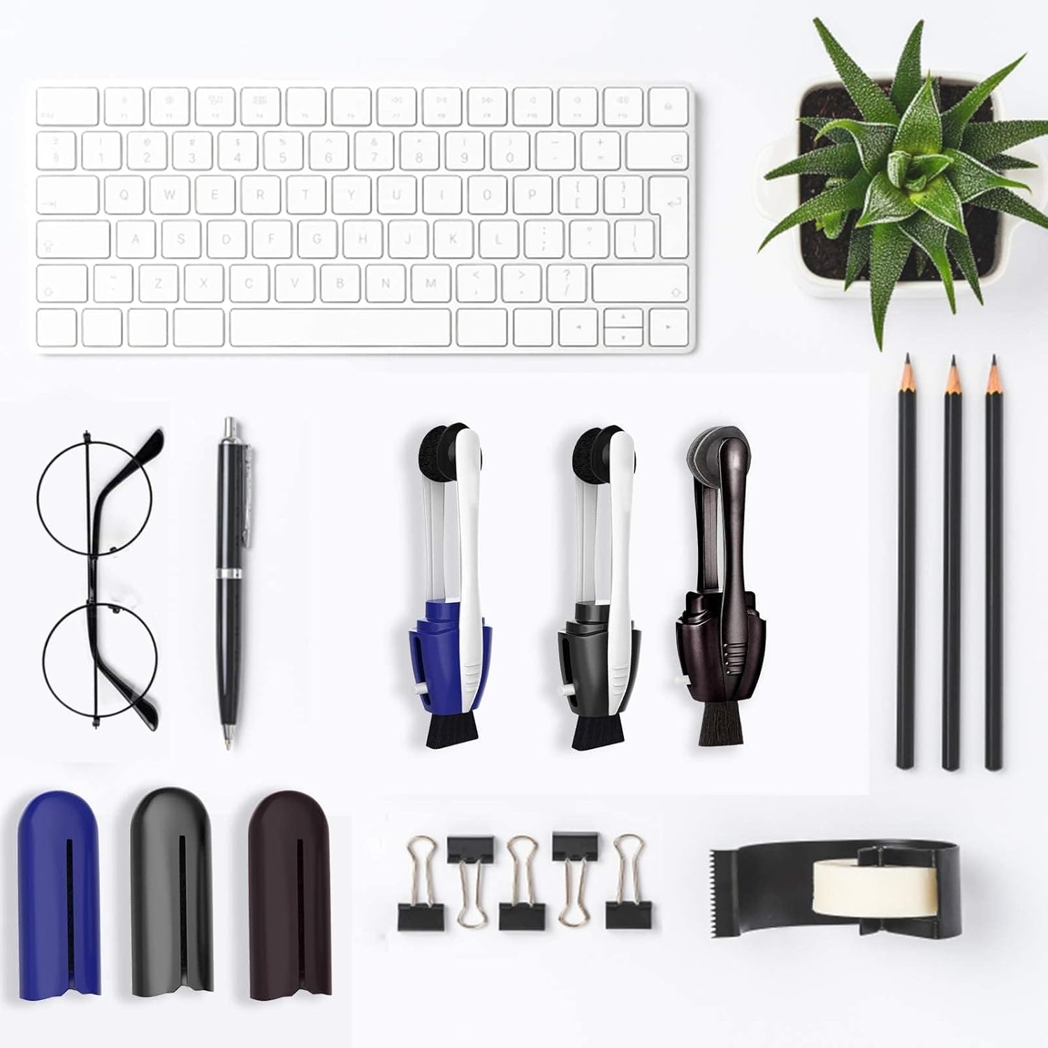 GiFusion5 Eye Glasses Cleaner 3PC Portable
